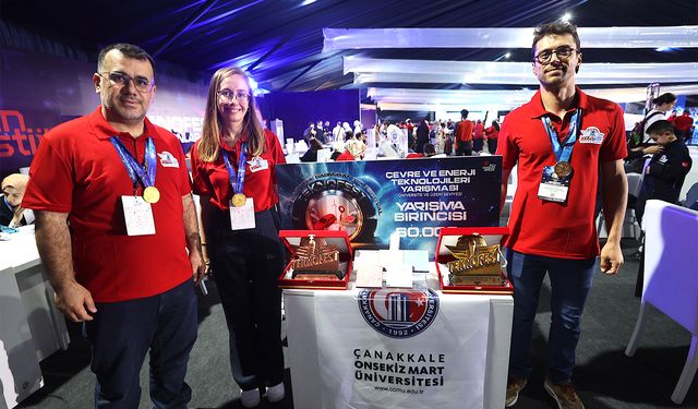 Betona alternatif "çevre dostu" inşaat malzemesi TEKNOFEST'ten iki ödül kazandı