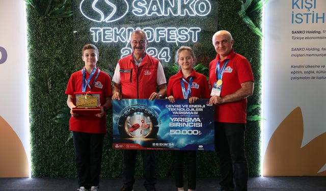 Sanko Okulları’ndan Teknofest’te Gururlandıran Birincilik