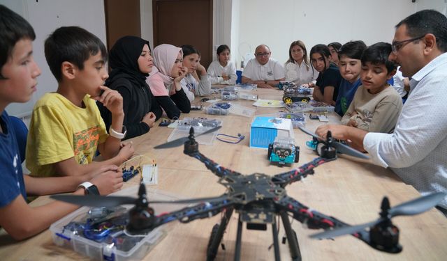 Yörük çocuklarına robotik kodlama eğitimi