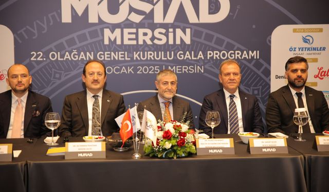 MÜSİAD Mersin Şube Başkanı yeniden Mehmet Sait Kayan oldu