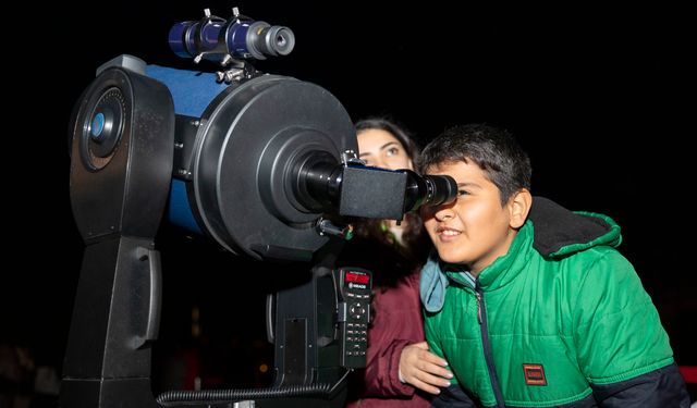 Gezegen geçidi Mersinlileri büyüledi