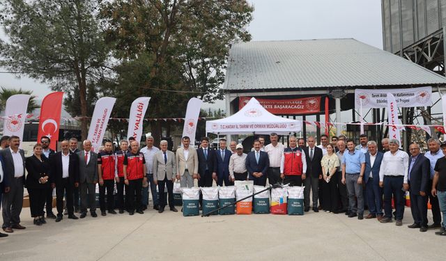 Amik Ovası'nda depremzede çiftçilere 35 milyon TL'lik destek sağlanacak