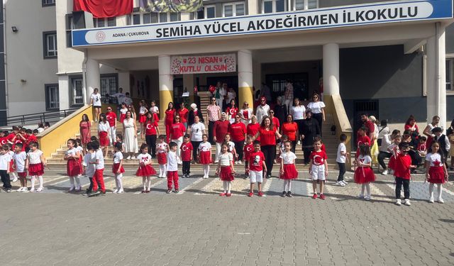 Ana sınıfı öğrencilerinin muhteşem gösterisi