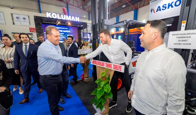Başkan Seçer, 'Lojistik ve Taşımacılık Fuarı'na katıldı