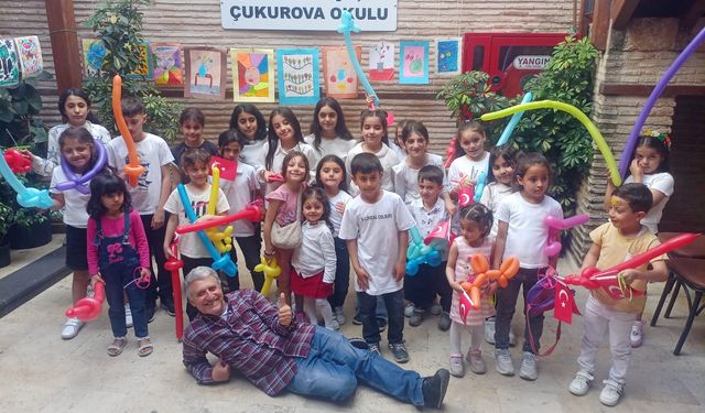 Çukurova Sanat Girişimi Çukurova Okulu’nda 23 Nisan coşkusu!