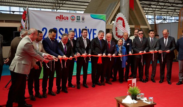 Osmaniye'de Sanayi ve Ticaret Fuarı açıldı