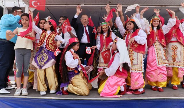 Yüreğir’de coşkulu çocuk festivali