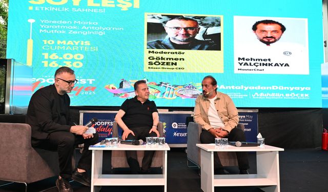 Ünlü şefler 4. FoodFest Antalya Uluslararası Gastronomi Festivali'nde buluştu