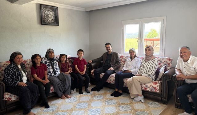 Aladağ İlçe Milli Eğitim Müdürü Mehmet Gazi Yılancıoğlu'dan Anneler Günü ziyareti