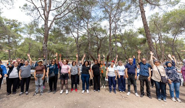 Vatandaşlar, 'Sağlık İçin Hareket Et Günü'nde doğada buluştu