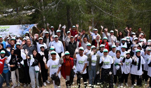 Adana'da "Orman Benim" kampanyası düzenlendi