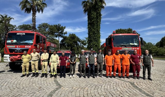 Antalya Orman Bölge Müdürlüğü olası orman yangınlarına karşı hazırlıklarını tamamladı