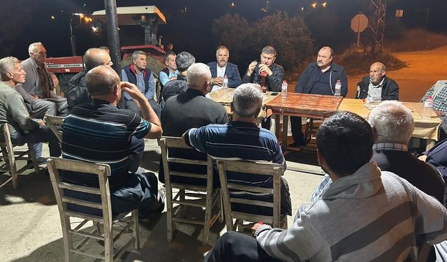 Başkan Şimşek Beydemir’de vatandaşla buluştu
