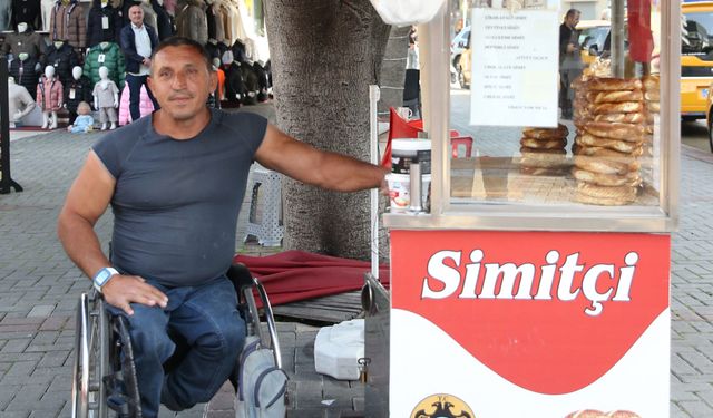 Bedensel engelli milli bilek güreşçi Ferhat Kurtoğlu'nun hedefi dünya şampiyonluğu