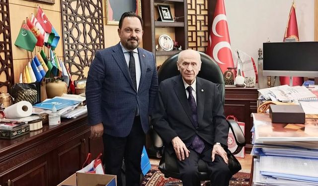 Bilal Uludağ, MHP Lideri Bahçeli’ye devam eden projeler hakkında bilgi verdi
