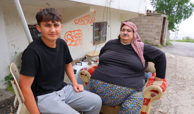 Bir çocuk annesinin zorlu yaşam mücadelesi: Kilosu 200'e dayandı