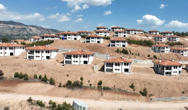 Depremzede muhtar: "Villa gibi ev yapılacağını tahmin etmemiştik"