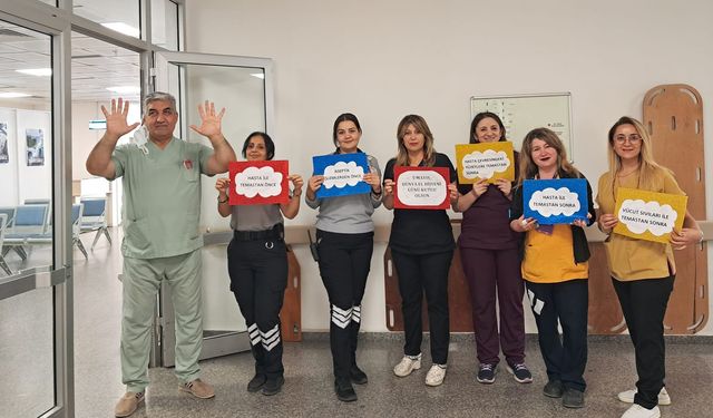 El hijyenine dikkat çektiler