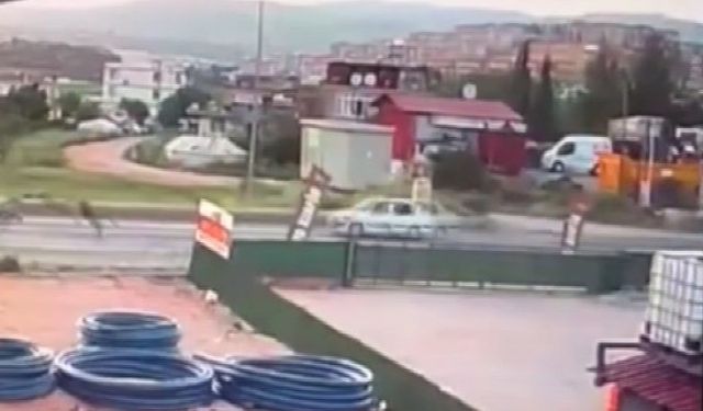 Kahramanmaraş'ta savrulan motosiklet sürücüsü ağır yaralandı