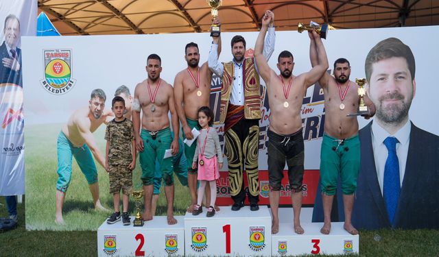 Karakucak Güreşleri 400 sporcunun katılımıyla gerçekleştirildi