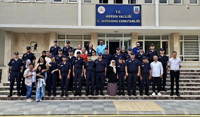 Mersin’de özel bireyler asker olmanın gururunu yaşadı