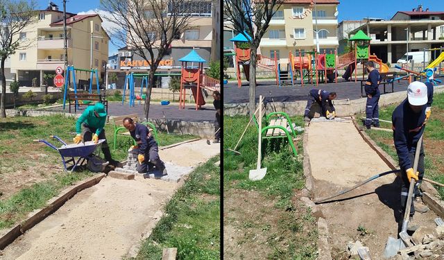 Mustafa Özen Anıt Parkı modern yüzüyle yeniden hayat buluyor