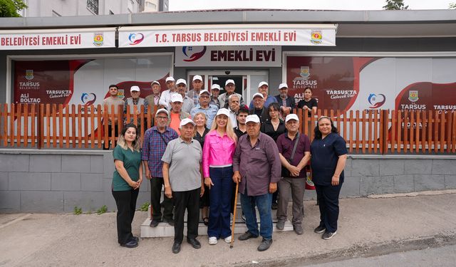 Tarsus Emekli Evi, emeklilerin buluşma noktası oldu