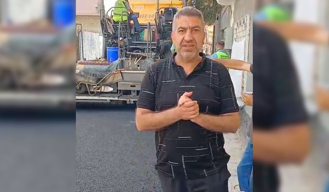Yenibey mahallesinde bozuk yollar tarihe karışıyor