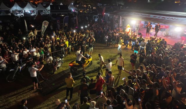 Yumurtalık’ta iki gün süren Motosiklet Festivali’nde binlerce kişi bir araya geldi