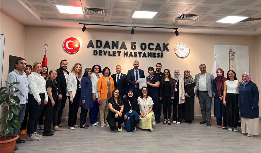 Adana 5 Ocak Devlet Hastanesi "Anne Dostu Hastane" listesine girdi