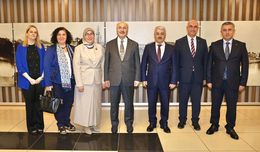 Adana Protokolü veda yemeğinde  bir araya geldi
