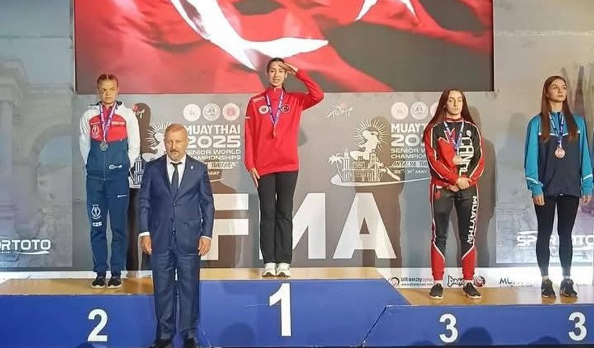 Adana’nın Gururu Dünya Şampiyonu Doğa Dikmen!