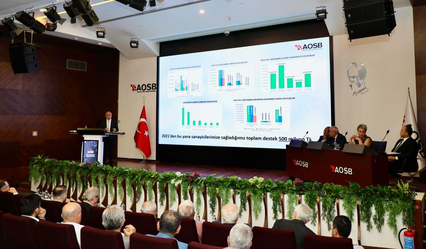 Sanayiye değil, geleceğe yatırım: AOSB’den dev projeler ve sosyal atılımlar
