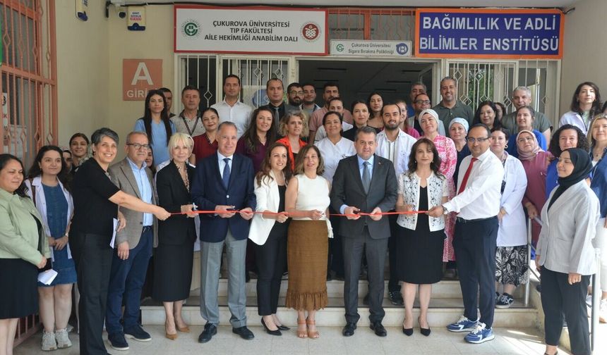 Çukurova Üniversitesi’nde tütünle mücadele için yeni adım