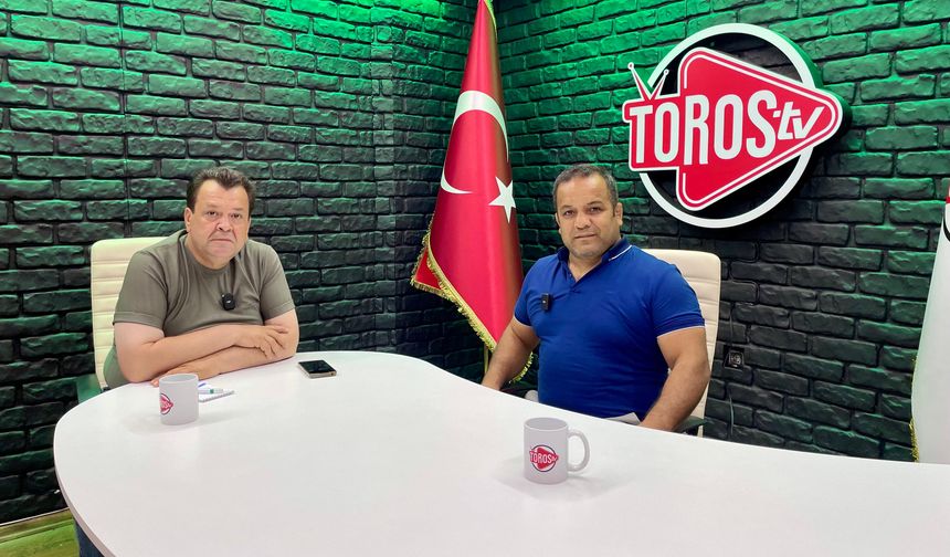 Konuğumuz Karaisalı İlçe Spor Müdürü Arif Yılmaz Soruları yanıtlıyor