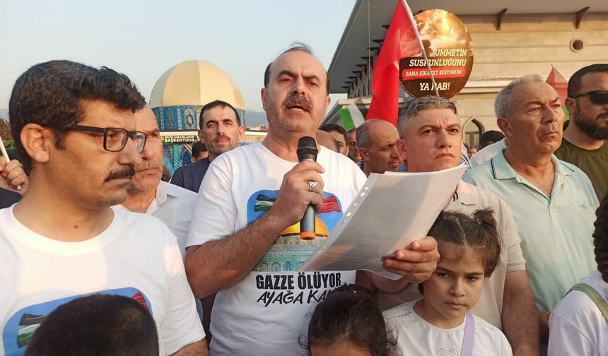 Osmaniye'den Filistin'e Destek: Araç Konvoyuyla Sessiz Çığlık