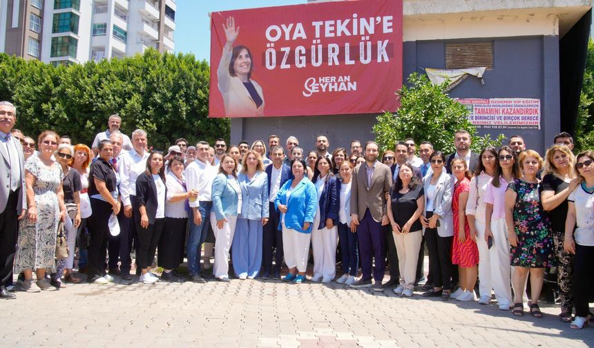 Seyhan’da temel atıldı, dayanışma mesajı verildi