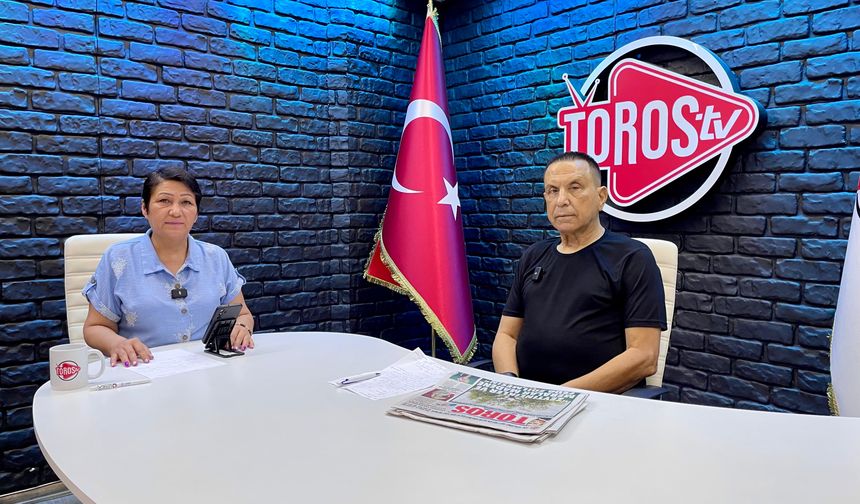 TOROS MEDYA GRUP KURUCUSU ERDEN ARAT GÜNDEMİ DEĞERLENDİRİYOR
