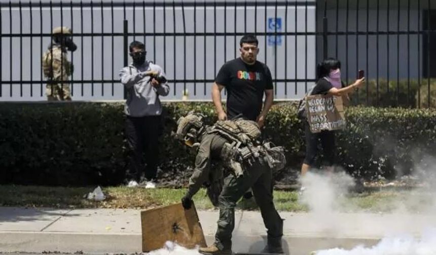 Trump’ın Los Angeles kararı! 2 bin ulusal muhafız sokağa indi