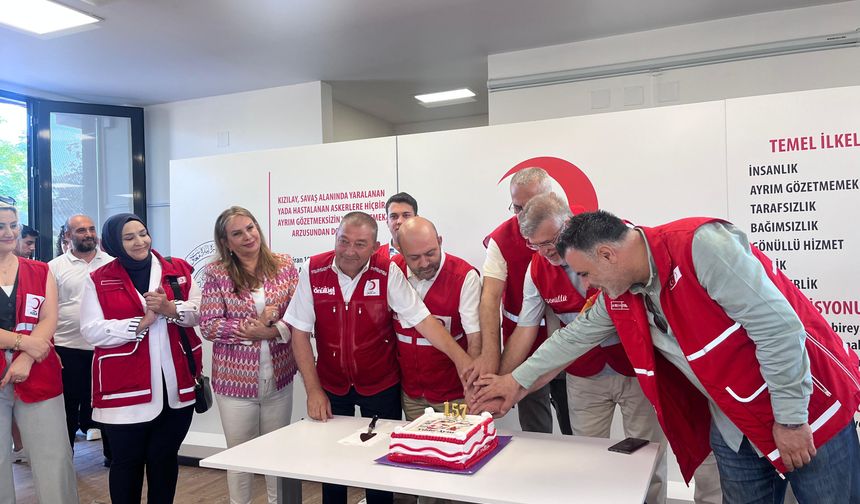 Türk Kızılay Mersin’de 157. yıl coşkusunu gönüllülerle kutladı