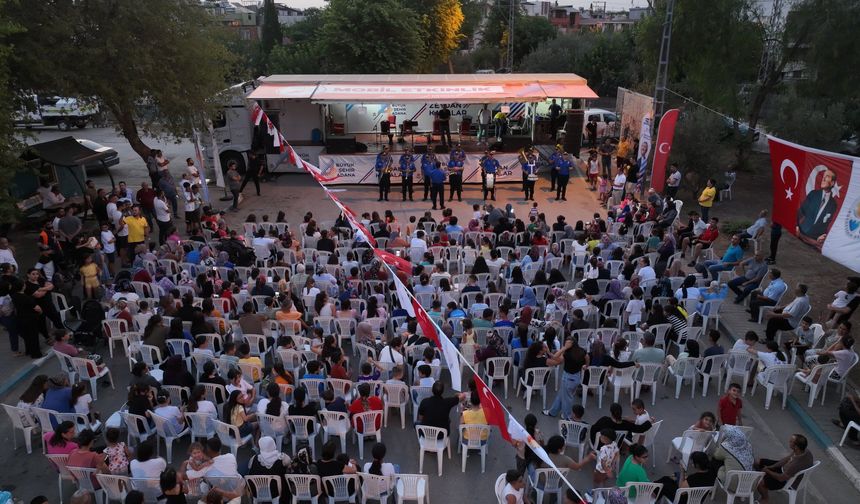 Büyükşehir’den Hadırlı Mahallesi’nde “Mahallece Eğlence” etkinliği