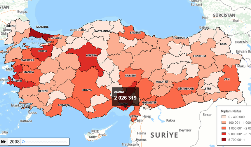 Adana’nın nüfusu yeniden artışta! İşte Adana nüfusu ile ilgili detaylar...