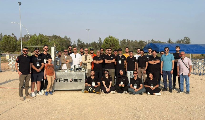 1.5 Adana Thrust Takımı, TEKNOFEST’te final ateşlemesini başarıyla tamamladı