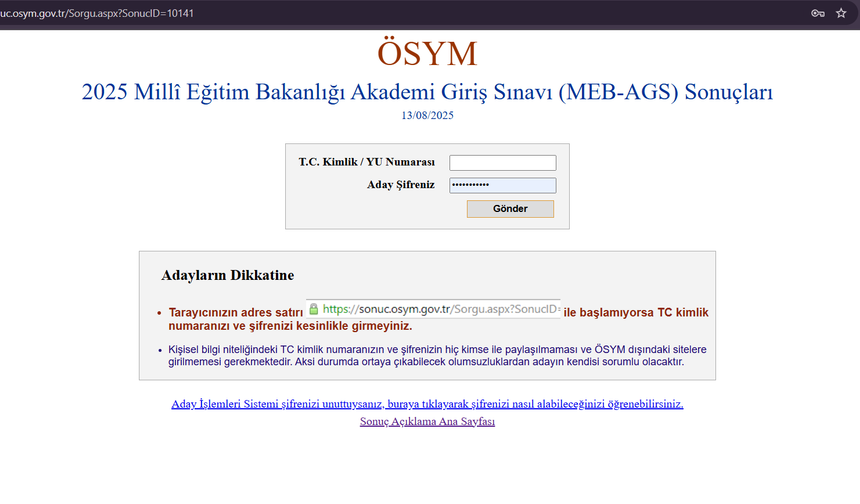 2025 MEB Akademi Giriş Sınavı Sonuçları Açıklandı: 10 Bin Öğretmen Adayı Belirlendi