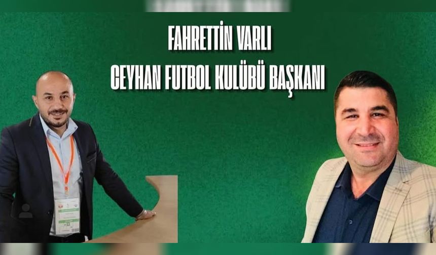 Ceyhan FK Başkanı Varlı’dan İlçe Spor Müdürü Öcal’a Teşekkür