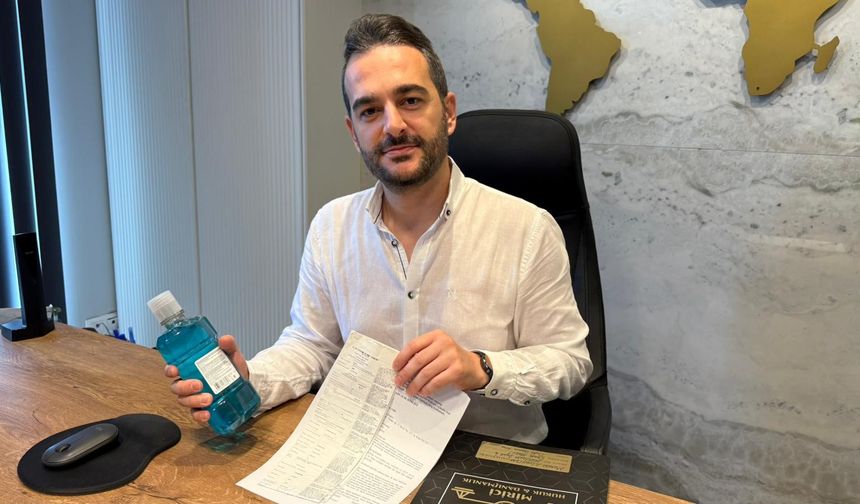Gargara yapıp trafiğe çıktı, alkollü sanılıp ehliyetine el konuldu