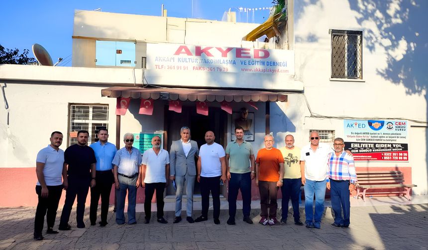 İYİ Parti Heyeti, AKYED’de Ulaşım Sorununu Görüştü