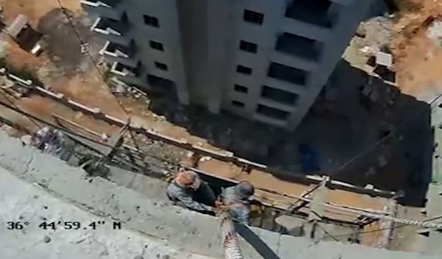 Mersin’de film sahnelerini aratmayan kurtarma operasyonu