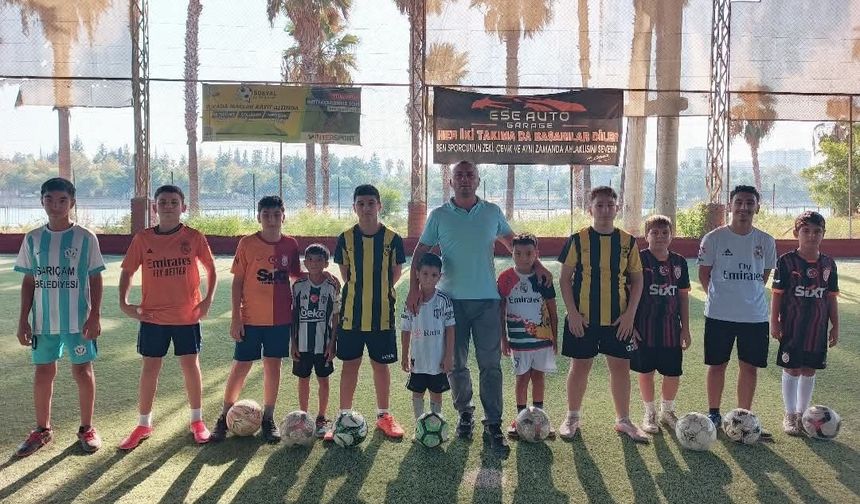 Yüreğir Köprülü’de çocuklar sahada buluştu