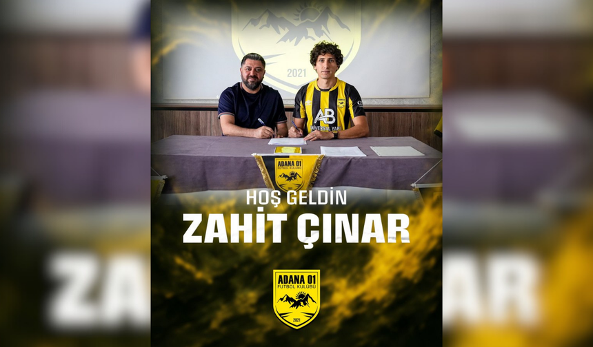 Adana 01 FK, Zahit Çınar'ı kadrosuna kattı